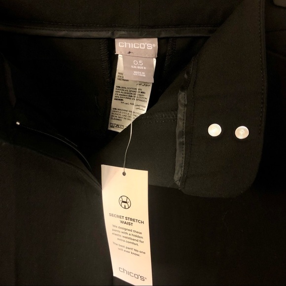 NWT Chico’s Secret Stretch Straight Leg Crop Size 6 (Chico’s Sz 0.5) - Picture 6 of 10